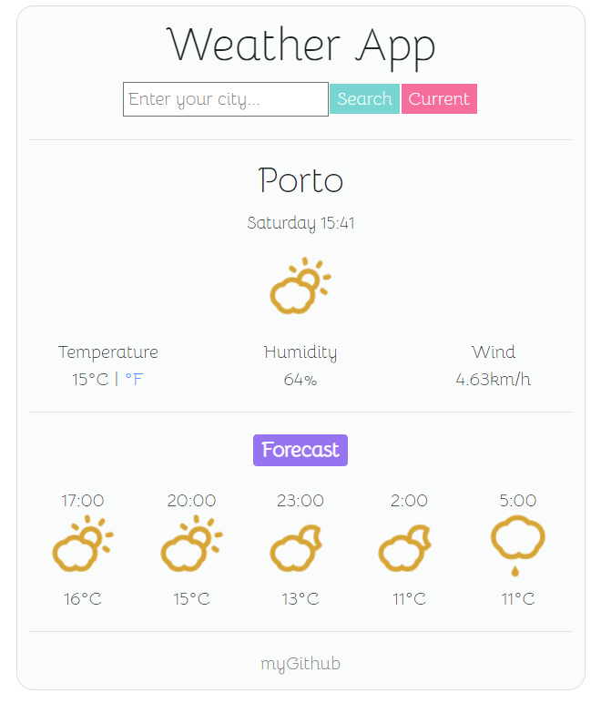 Weather Project Preview